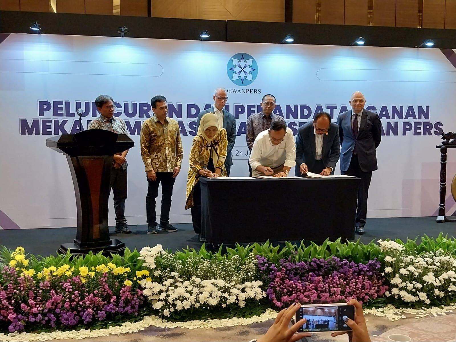 Peluncuran dan Penandatanganan Mekanisme Nasional Keselamatan Pers <b>(NTVNews.id)</b>