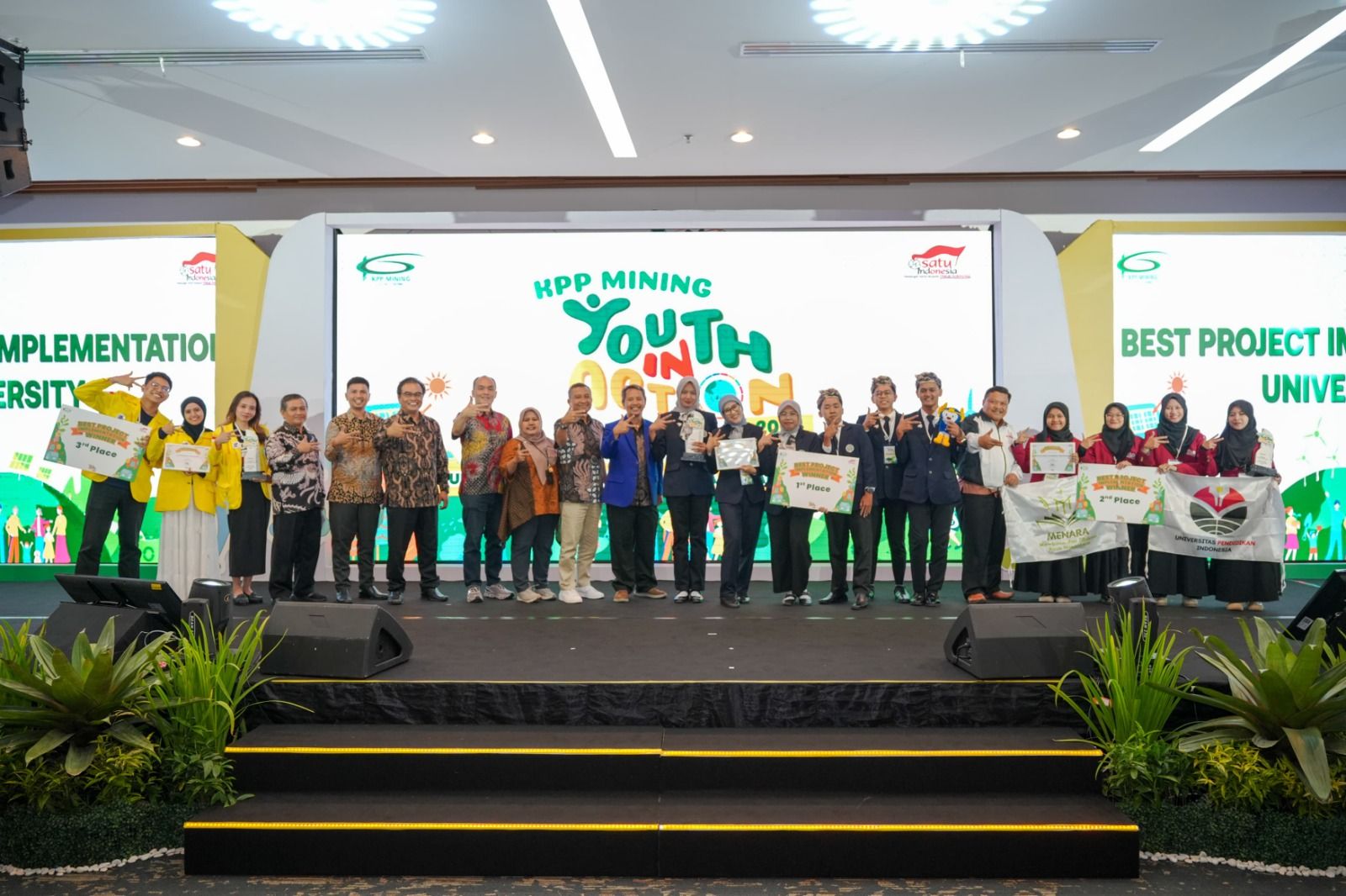 PT Kalimantan Prima Persada (KPP Mining) mendukung gelaran Youth in Action 2024, yang digelar pada 14 Juni 2025 di Ballroom PT Pamapersada Nusantara, Jakarta. <b>(PT United Tractors Tbk)</b>