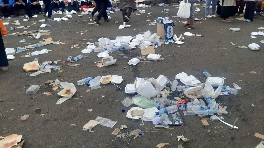 Sampah  <b>(NTVNews.id/ Adiansyah)</b>