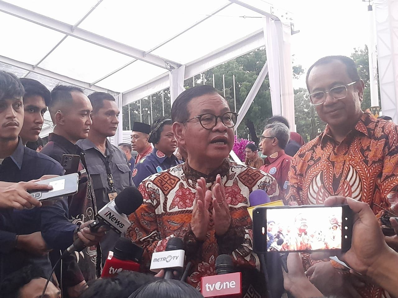 Pramono Anung <b>(NTVNews.id/ Adiansyah)</b>