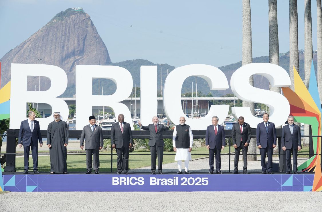 Presiden Republik Indonesia, Prabowo Subianto menghadiri Konferensi Tingkat Tinggi (KTT) BRICS 2025 <b>(Sekretariat Presiden)</b>