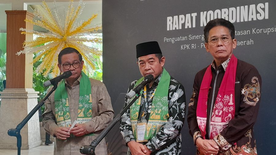 Pramono, Ketua DPRD DKI, Wakil Ketua KPK <b>(NTVNews.id/ Adiansyah)</b>