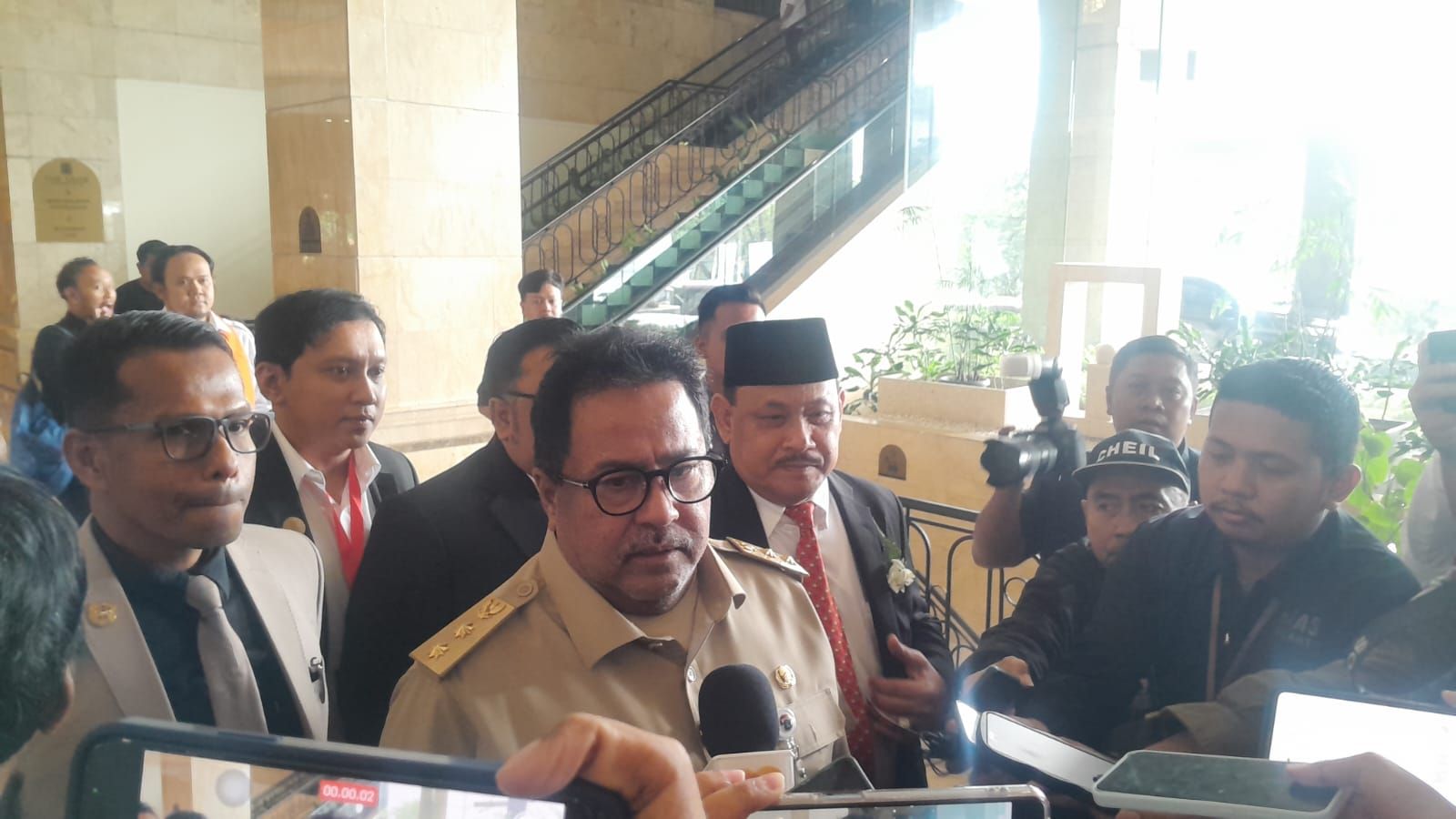 Rano Karno <b>(NTVNews.id/ Adiansyah)</b>