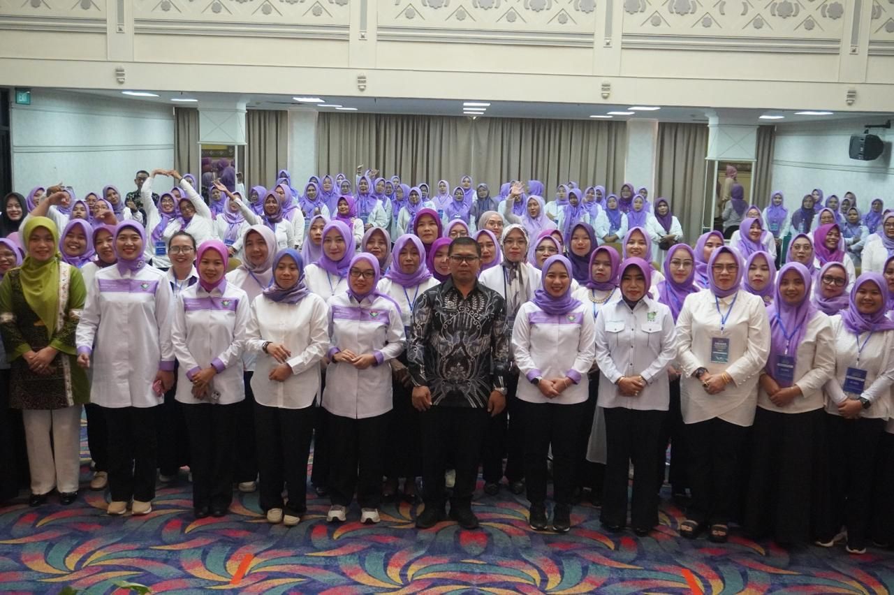 Sosialisasi dengan mengangkat tema bersama mewujudkan generasi sehat Indonesia ini bertempat di Balai Keratun Pemprov Lampung, Bandar Lampung, Sabtu, 12 Juli 2025. <b>(BGN)</b>
