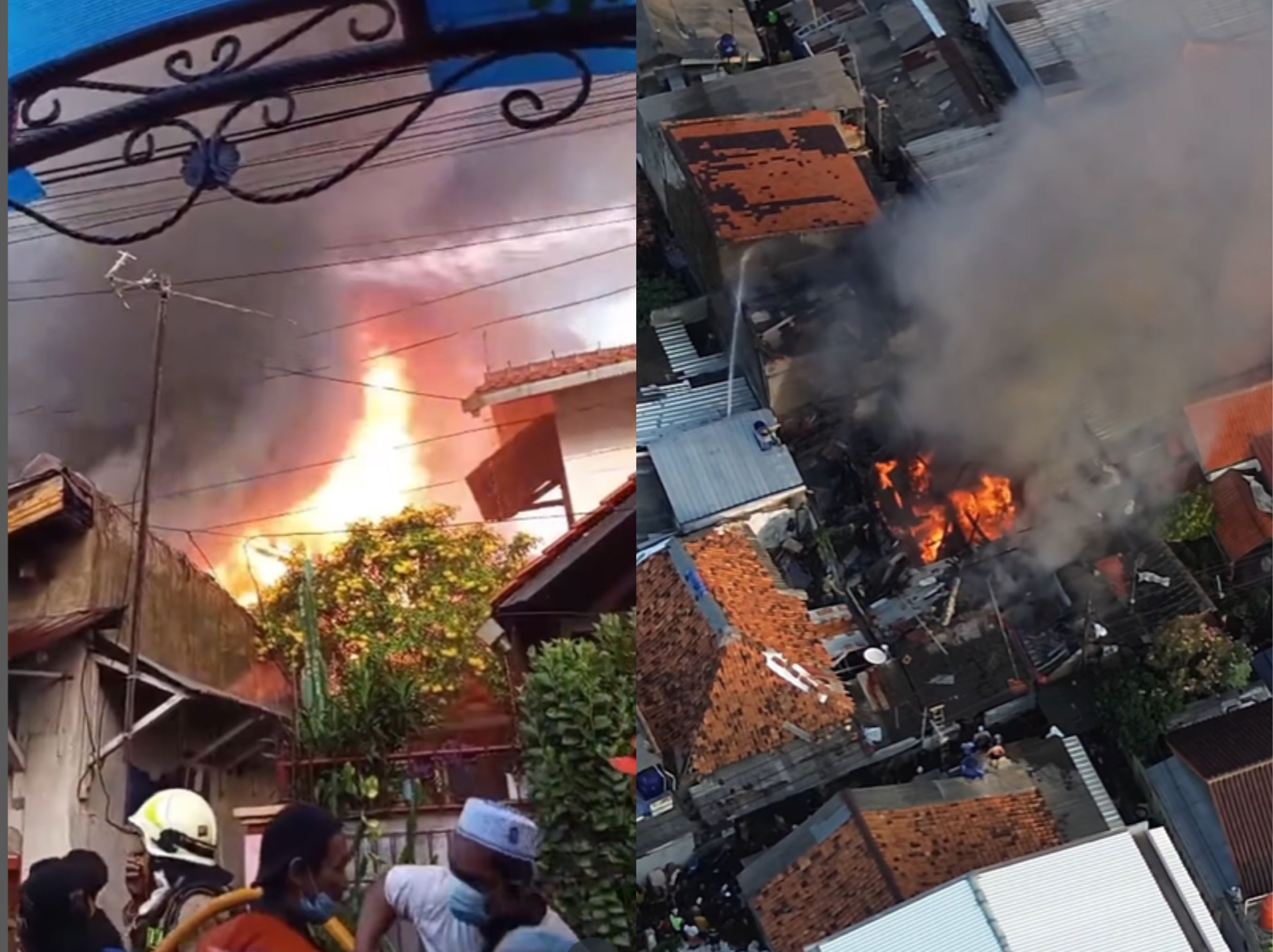 Kebakaran tebet <b>(humas jakfire)</b>