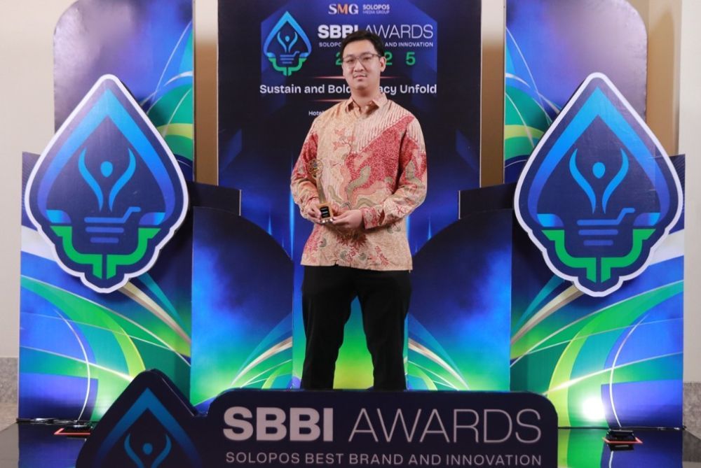 Penghargaan diterima langsung oleh Richard Mulyawan Wibowo, Wakil Direktur PT Solo Indonesia Utama. (Foto: Istimewa/SIS)