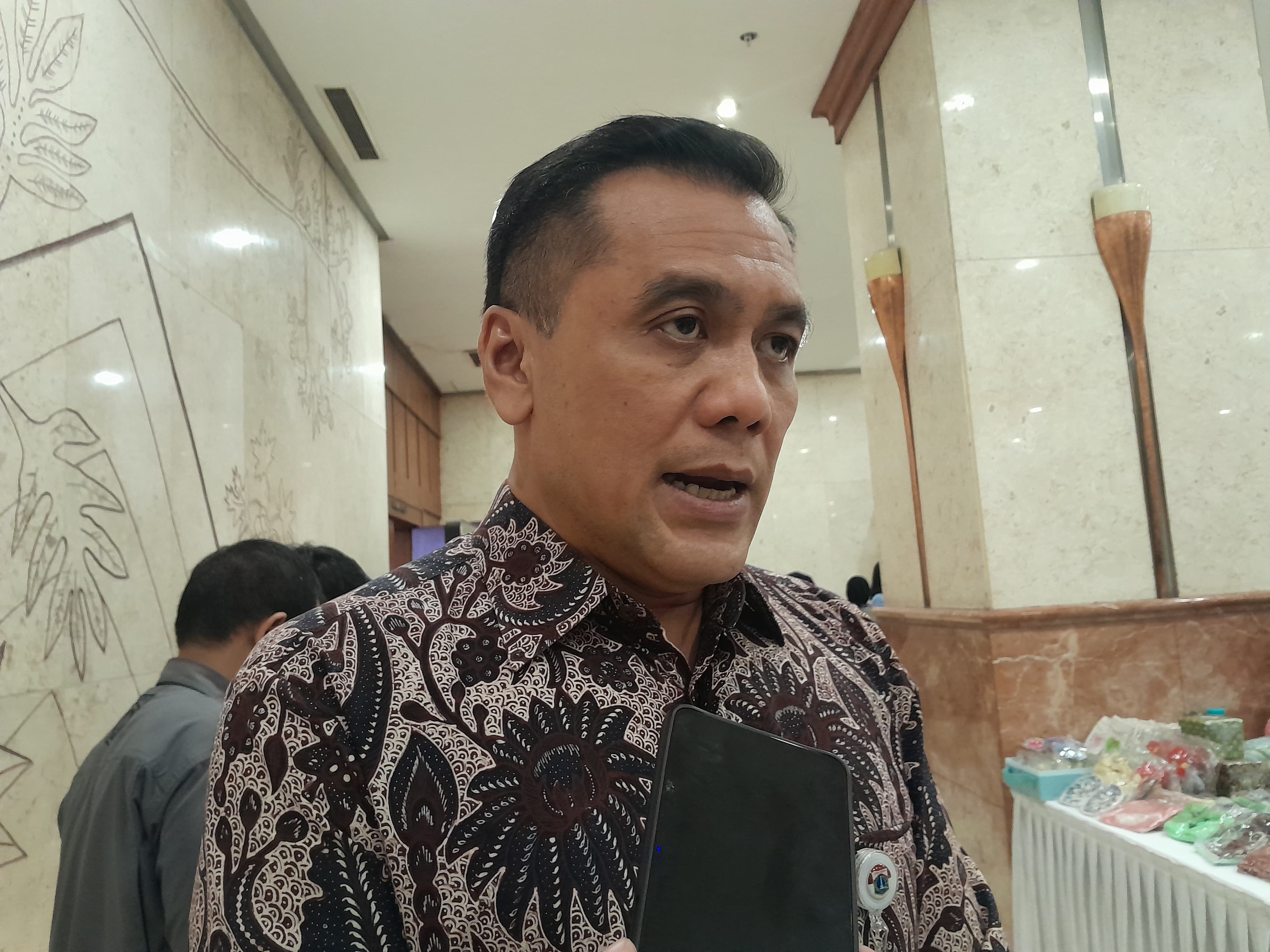 Chico Hakim <b>(NTVNews.id/ Adiansyah)</b>