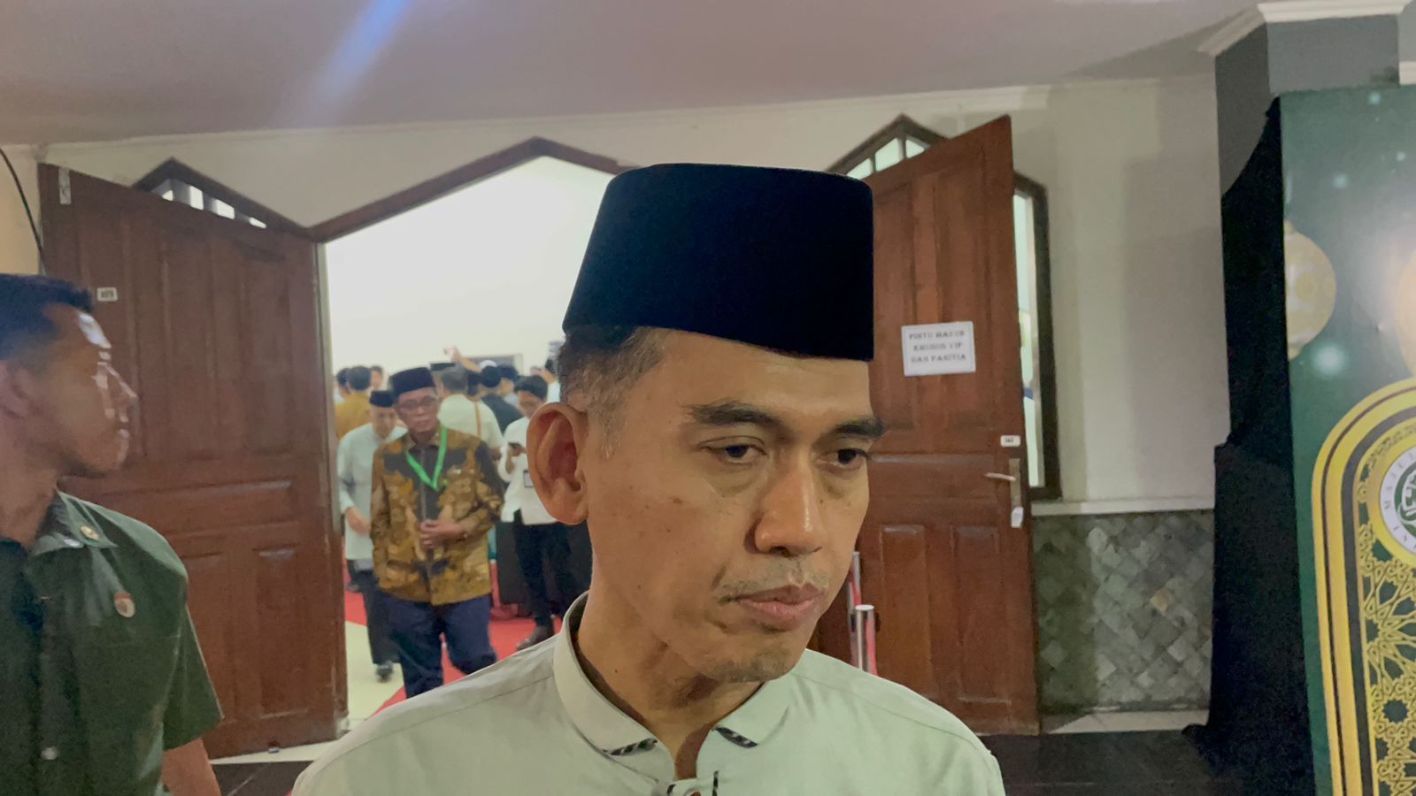 Ketua Majelis Ulama Indonesia (MUI) Bidang Fatwa Prof KH Asrorun Ni'am Sholeh <b>(Ntvnews.id-Muslimin Trisyuliono)</b>