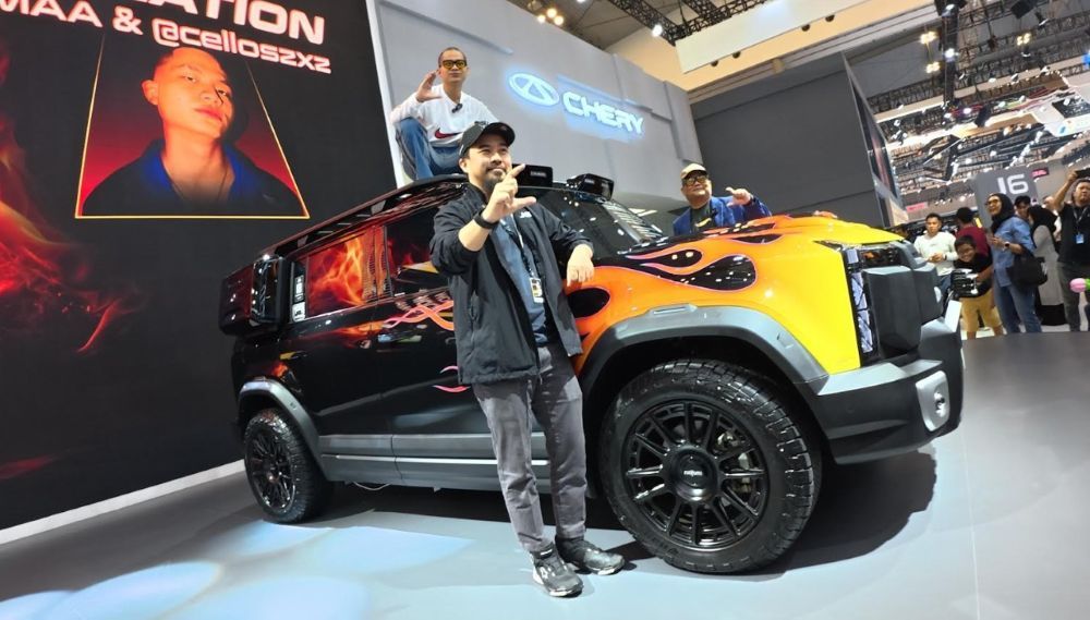 Chery kembali menghadirkan kejutan dengan menampilkan Chery J6 versi modifikasi eksklusif. (Foto: Istimewa)