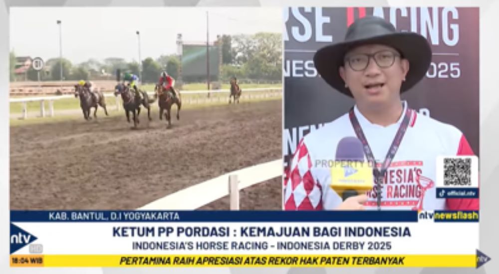 Ketua Umum PP Pordasi Aryo Djojohadikusumo