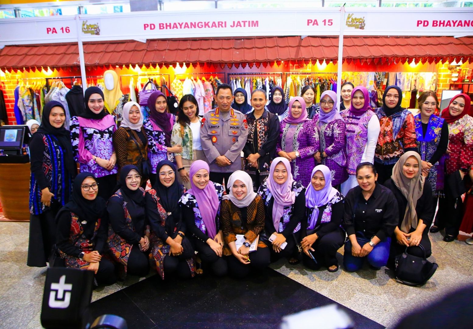 Bazar Kreasi Bhayangkari Nusantara 2025. 