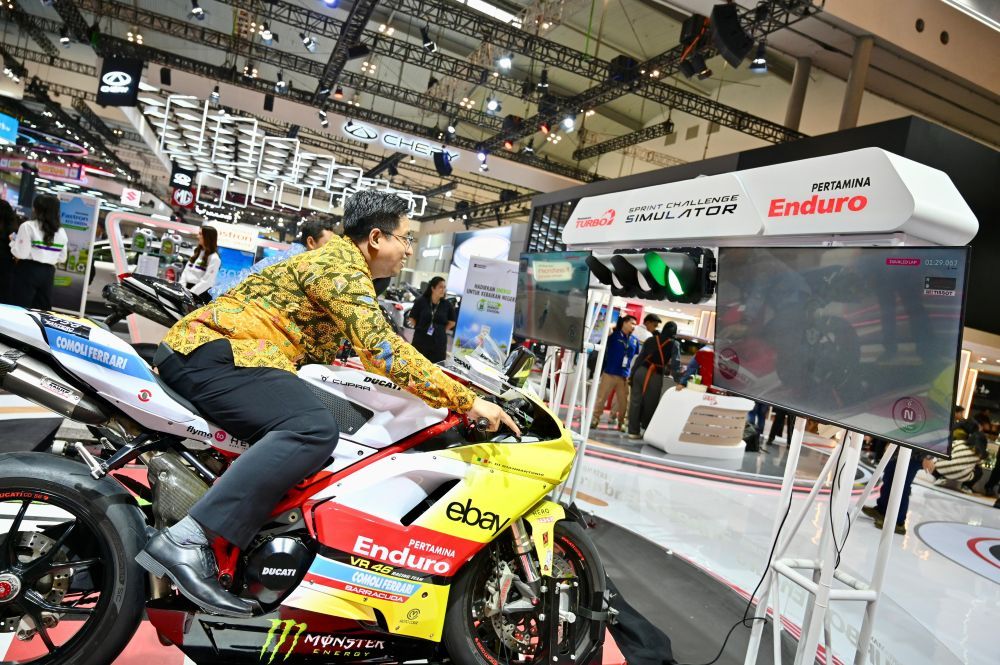 Masyarakat dapat merasakan keseruan menjadi pembalap professional. (Foto: Istimewa)