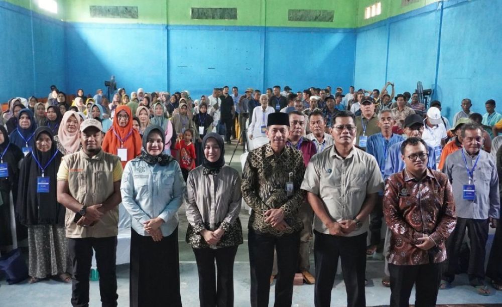 DPR RI bersama Badan Gizi Nasional menggelar sosialisasi program Makan Bergizi Gratis di Kabupaten Rokan Hilir, Riau. (Foto: Istimewa)