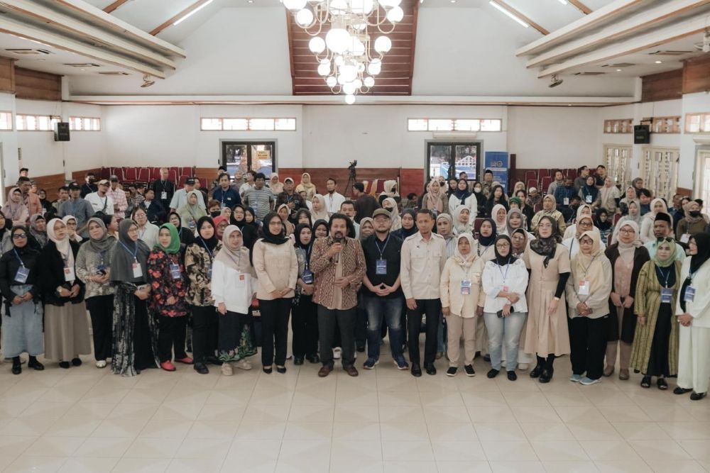 Acara sosialisasi program Makan Bergizi Gratis dihadiri oleh anggota Komisi IX DPR RI Nuroji. (Foto: Istimewa)