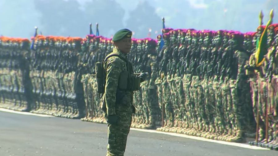Pangkostrad Mohammad Fadjar <b>(YouTube Sekretariat Presiden)</b>