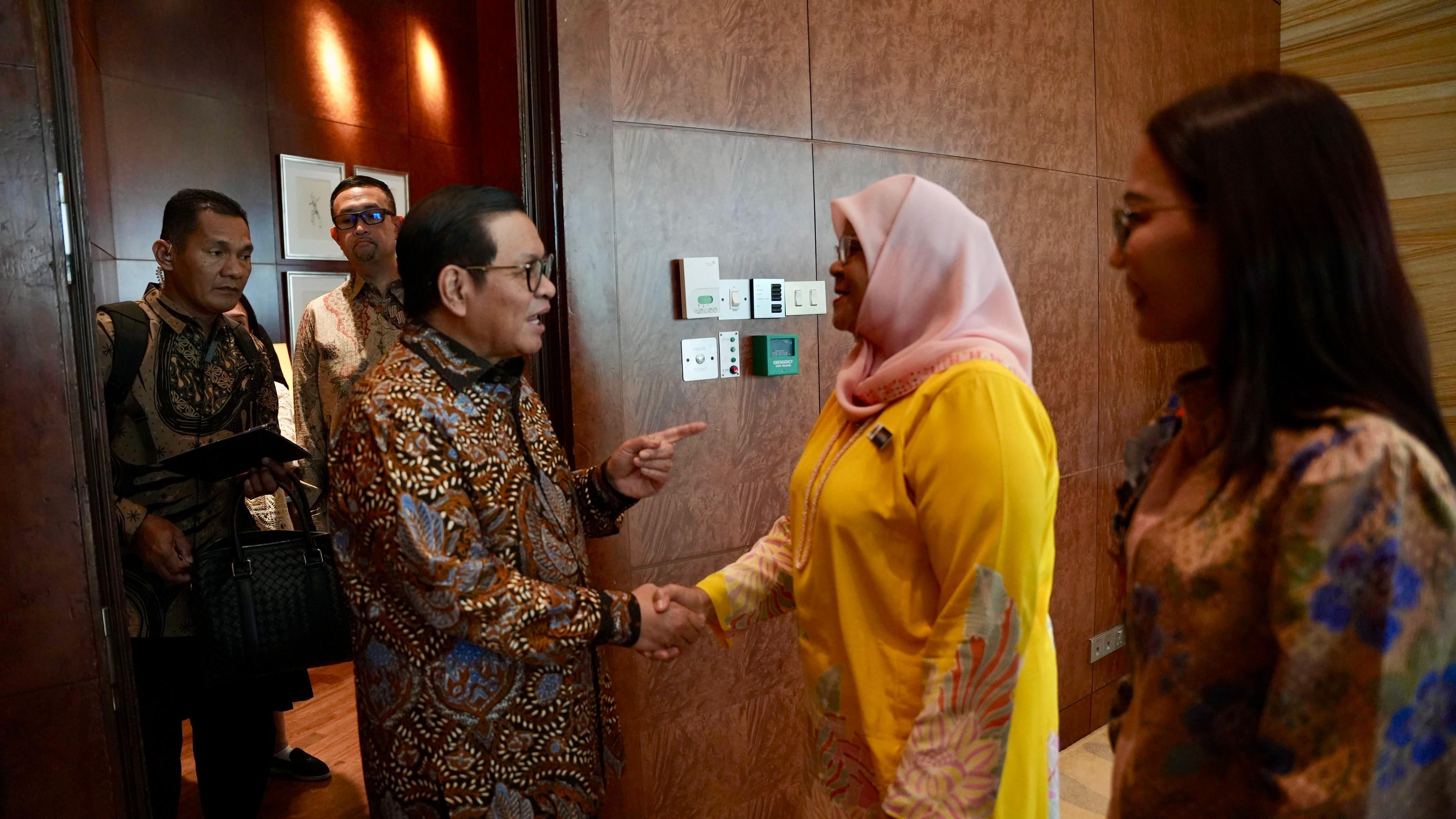 Pramono Anung dan Walkot Kuala Lumpur <b>(Pemprov DKI/ NTVNews.id)</b>