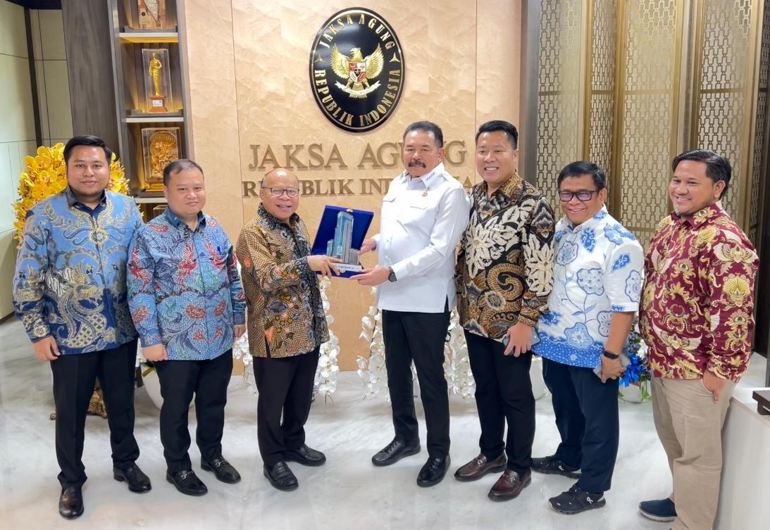 Audiensi pimpinan NTV dengan Jaksa Agung RI ST Burhanuddin.  <b>(NTVNews.id)</b>