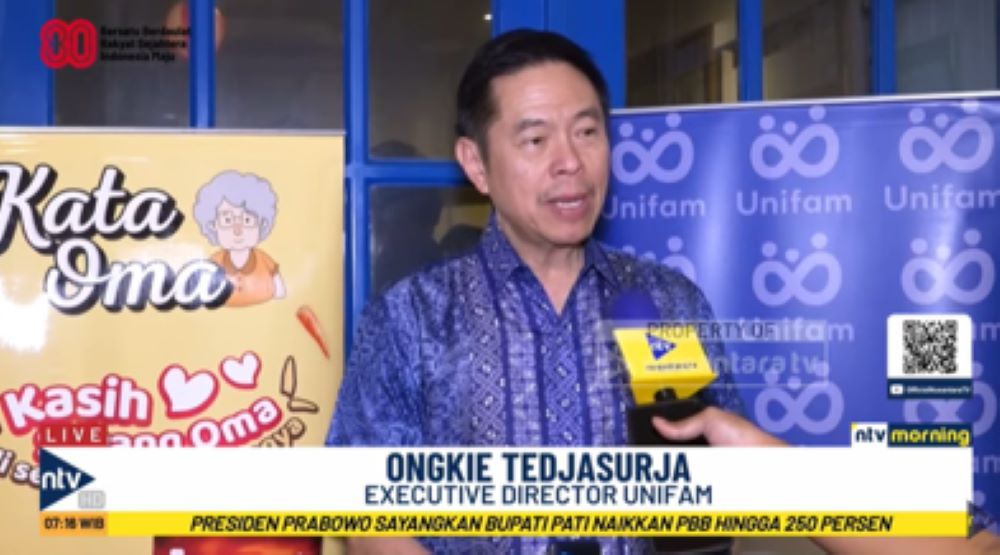 Executive Director Unifam Ongkie Tedjasurja