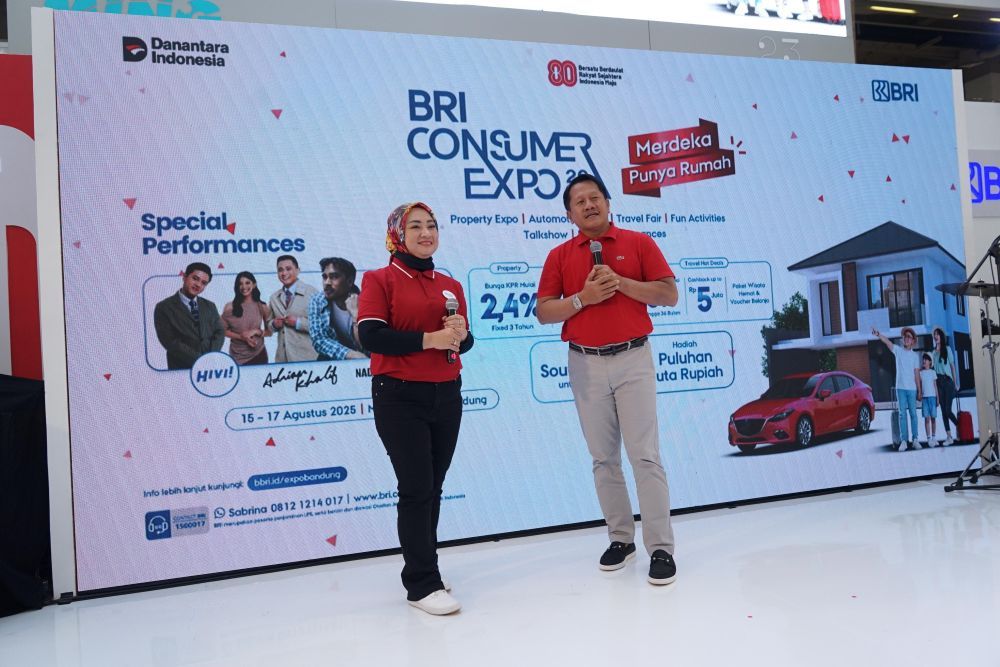 BRI menggelar Consumer Expo 2025 di Bandung, Jawa Barat, pada 15-17 Agustus. (Foto: Istimewa) 