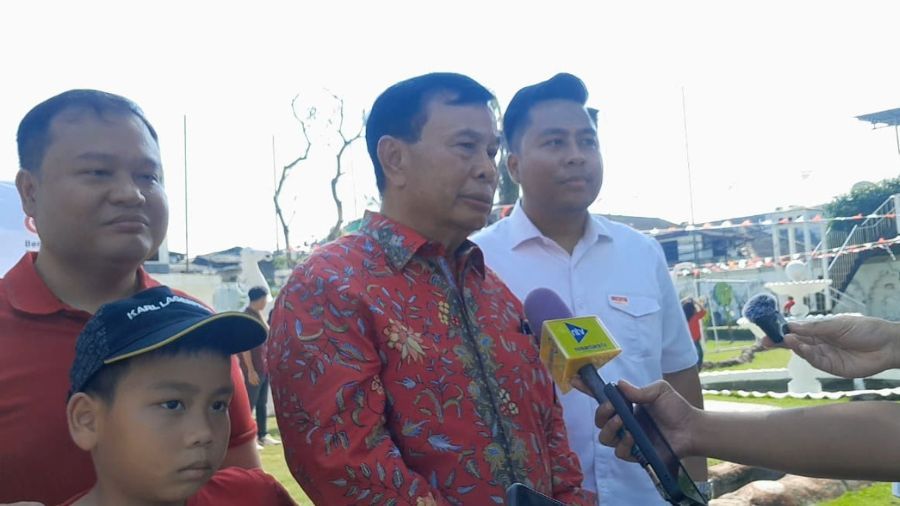 Dimpos Valentino Tampubolon, Nurdin Tampubolon, dan Tommy William Tampubolon <b>(NTVNews.id)</b>