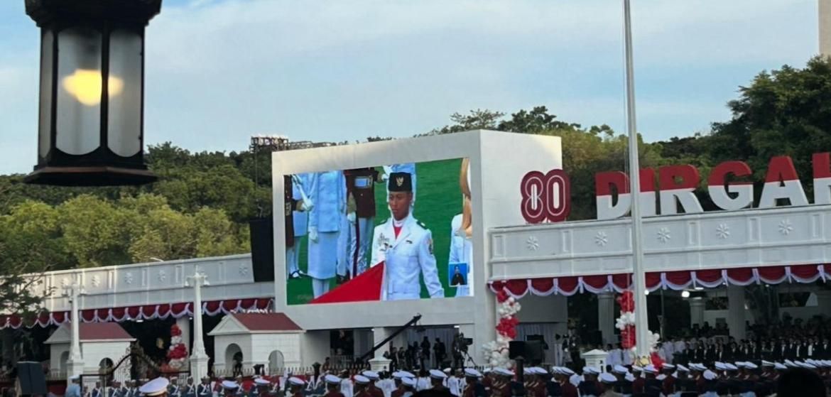 Penurunan Bendera Merah Putih <b>(NTVnews.id)</b>