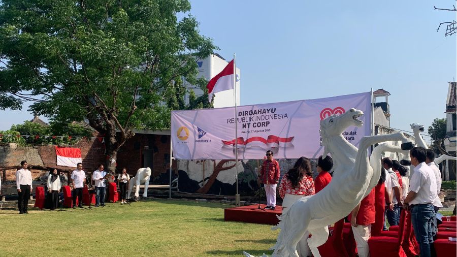NT Corp Gelar Upacara Peringatan HUT RI ke-80 <b>(NTVNews.id)</b>