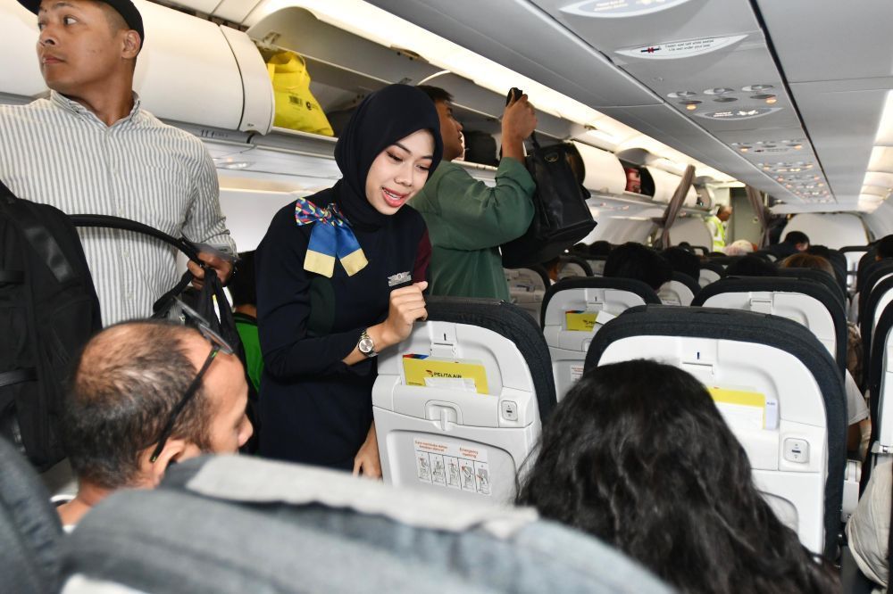 Penerbangan ini merupakan salah satu tonggak sejarah baik bagi Pertamina maupun Pelita Air. (Foto: Istimewa)