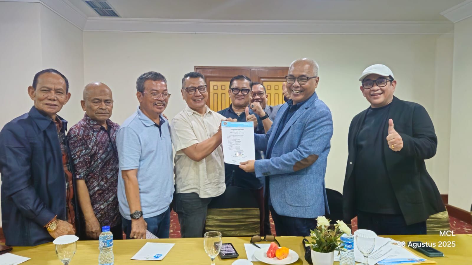 Bakal calon Ketua Umum PWI Pusat, Akhmad Munir, me gklaim mengantongi dukungan mayoritas dengan sedikitnya 20 PWI Daerah Provinsi.  <b>(dokumen)</b>