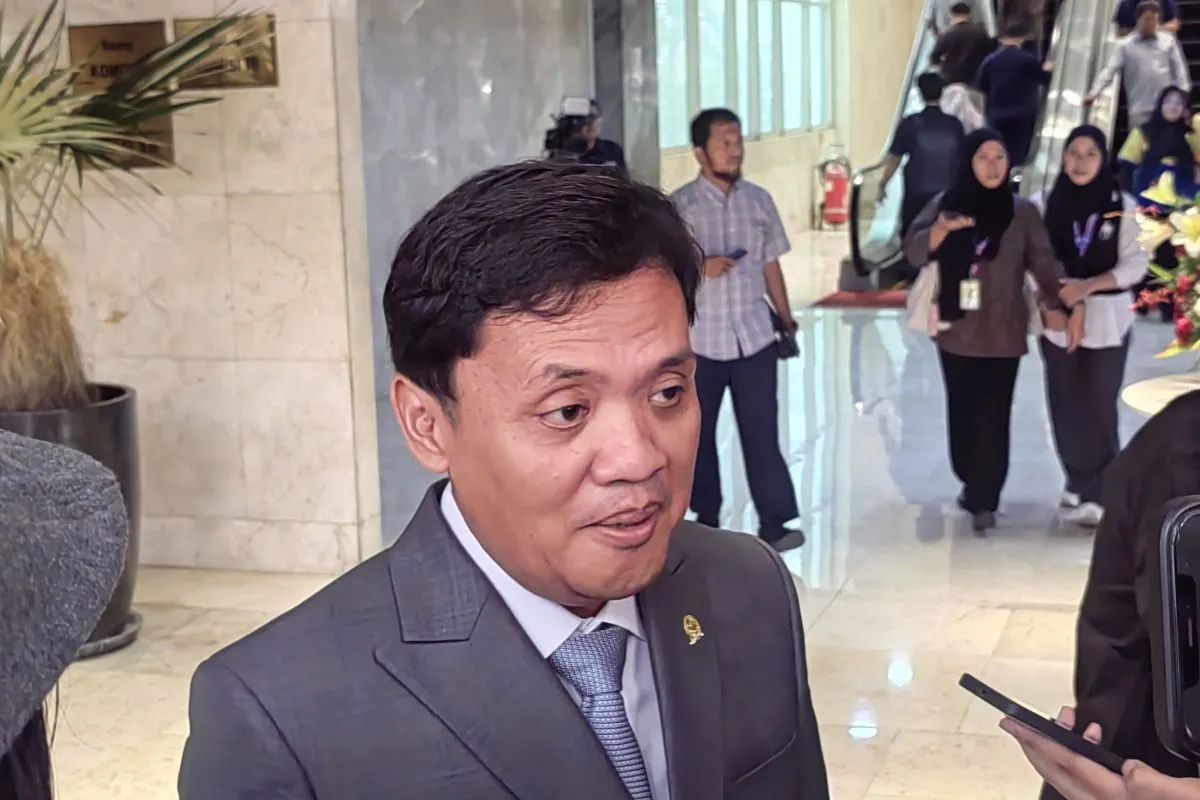 Ketua Komisi III DPR RI Habiburokhman di Kompleks Parlemen, Senayan, Jakarta, Kamis, 21 Agustus 2025. <b>(ANTARA)</b>