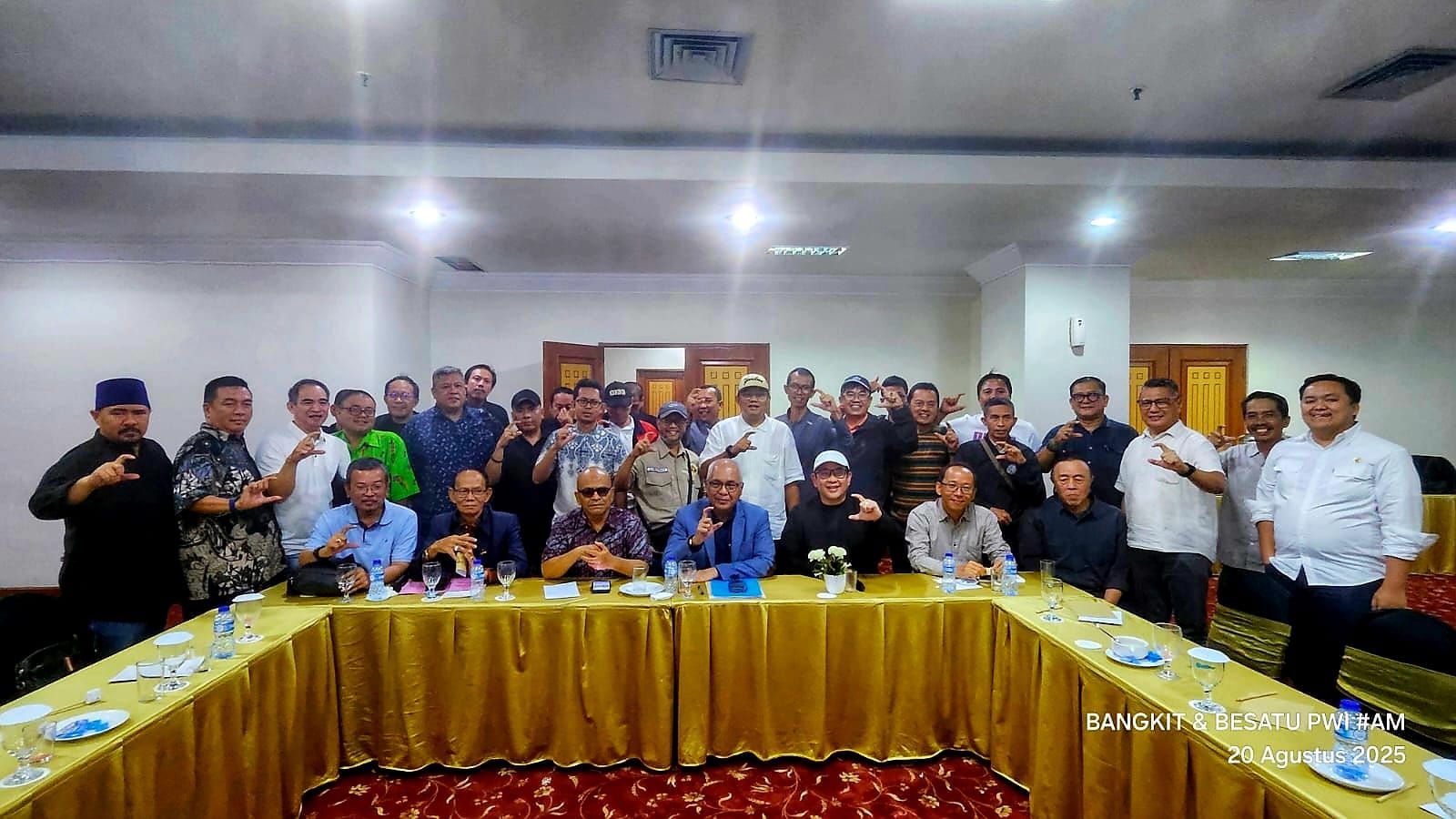 Soliditas dukungan bagi Bakal Calon Ketua Umum PWI Pusat Akhmad Munir. <b>(dokumen)</b>