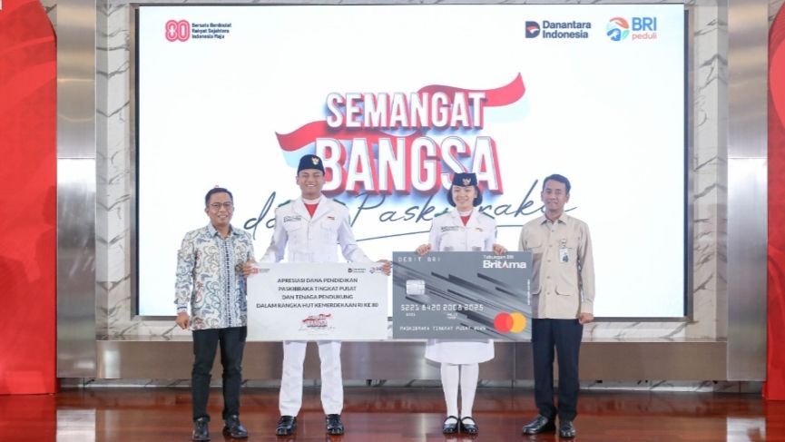 BRI dorong semangat nasionalisme apresiasi Paskibraka <b>(Dokumentasi )</b>