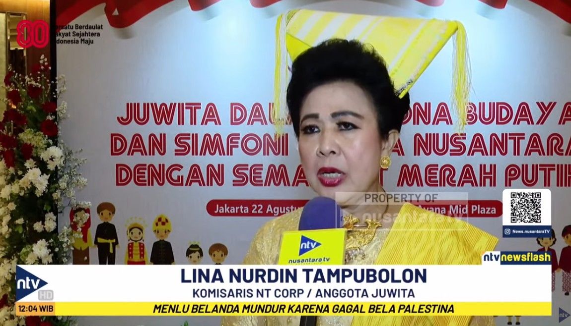 Komisaris NT Corporation (NT Corp) sekaligus anggota Juwita, Lina Nurdin Tampubolon.