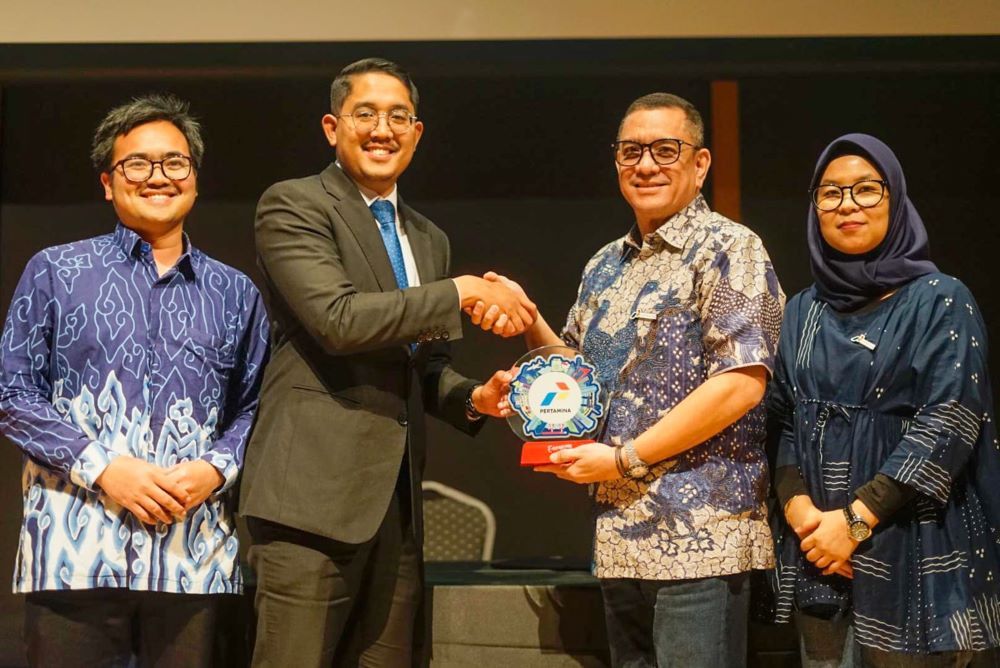 Kegiatan Pertamina Goes to Campus di Brisbane, Australia dihadiri VP Stakeholder Relations &amp; Management PT Pertamina Rifky Rakhman Yusuf dan Project Expert Stakeholder Relations Management PT Pertamina (Persero) Murti Dewi Hani/Foto: Istimewa