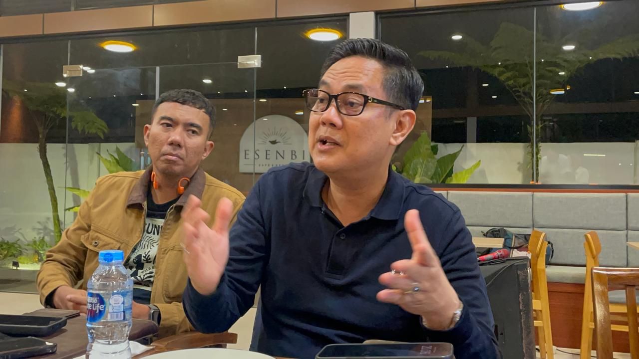 Direktur Pengembangan Usaha PT Timah (Persero) Tbk Suhendra Yusuf Ratuprawiranegara <b>(Ntvnews.id-Muslimin Trisyuliono)</b>
