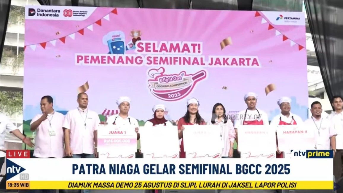 Peserta asal Tangerang, Bukhori, sukses keluar sebagai juara I semifinal BGCC 2025.