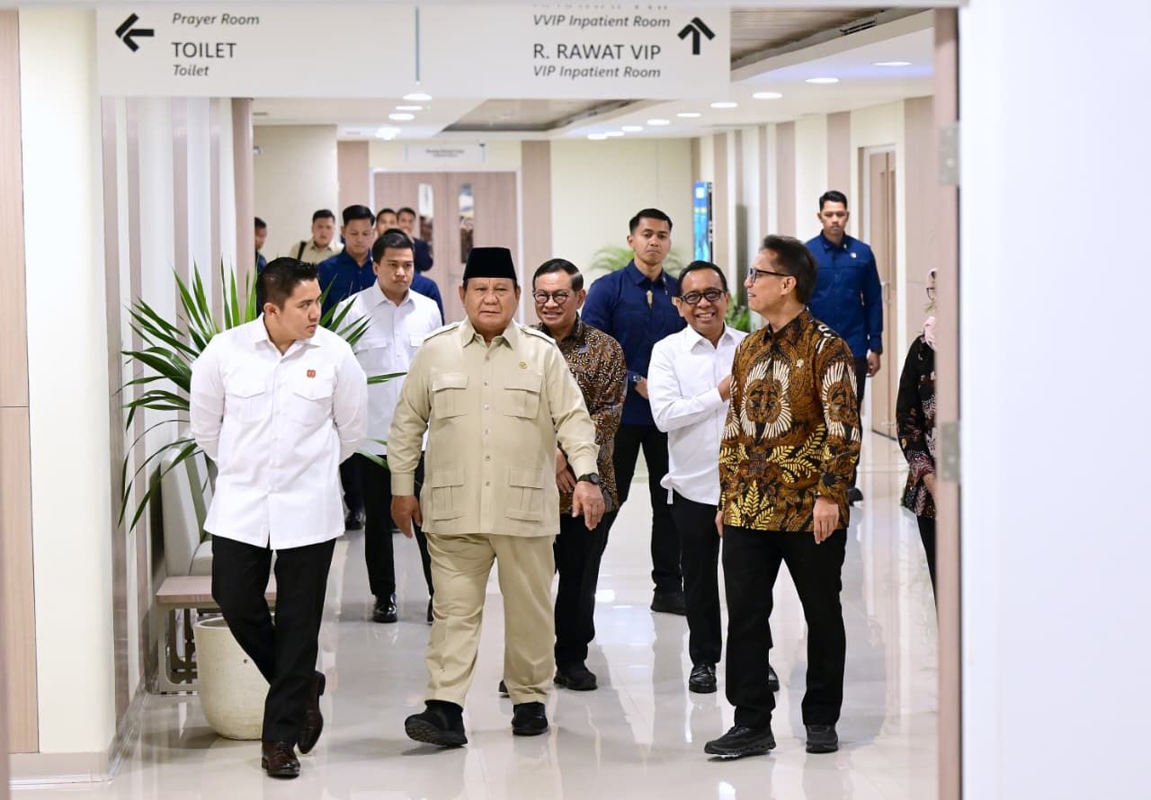 Prabowo Subianto dan Menkes Budi Gunadi <b>(Dok. Setpres)</b>