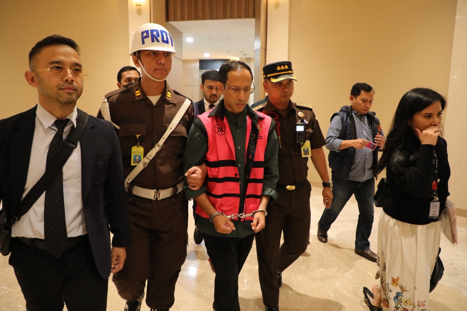 Kejagung tetapkan Nadiem Makarim sebagai tersangka kasus korupsi laptop <b>(Kejagung)</b>