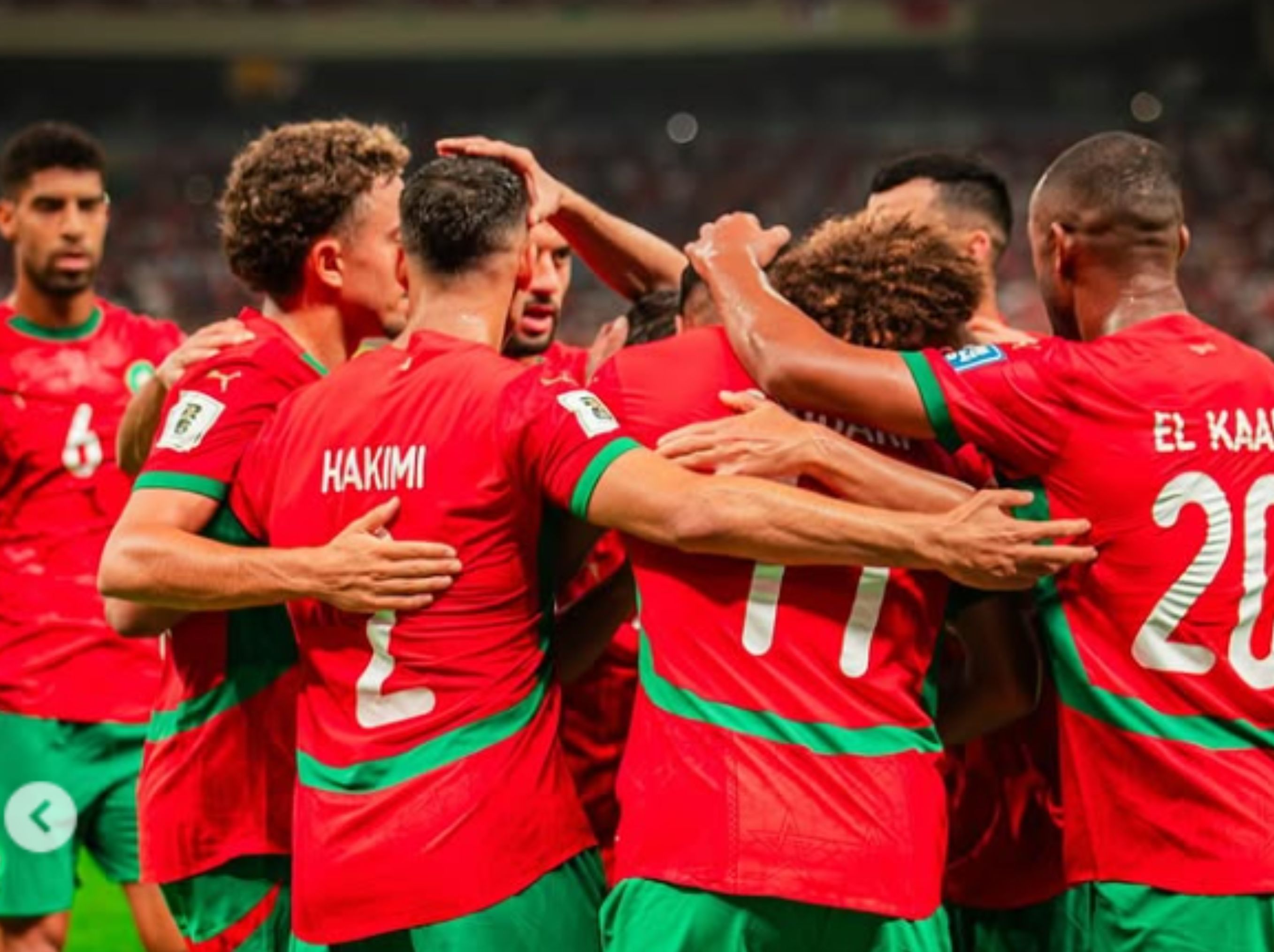 timnas Maroko <b>(IG hakimi)</b>