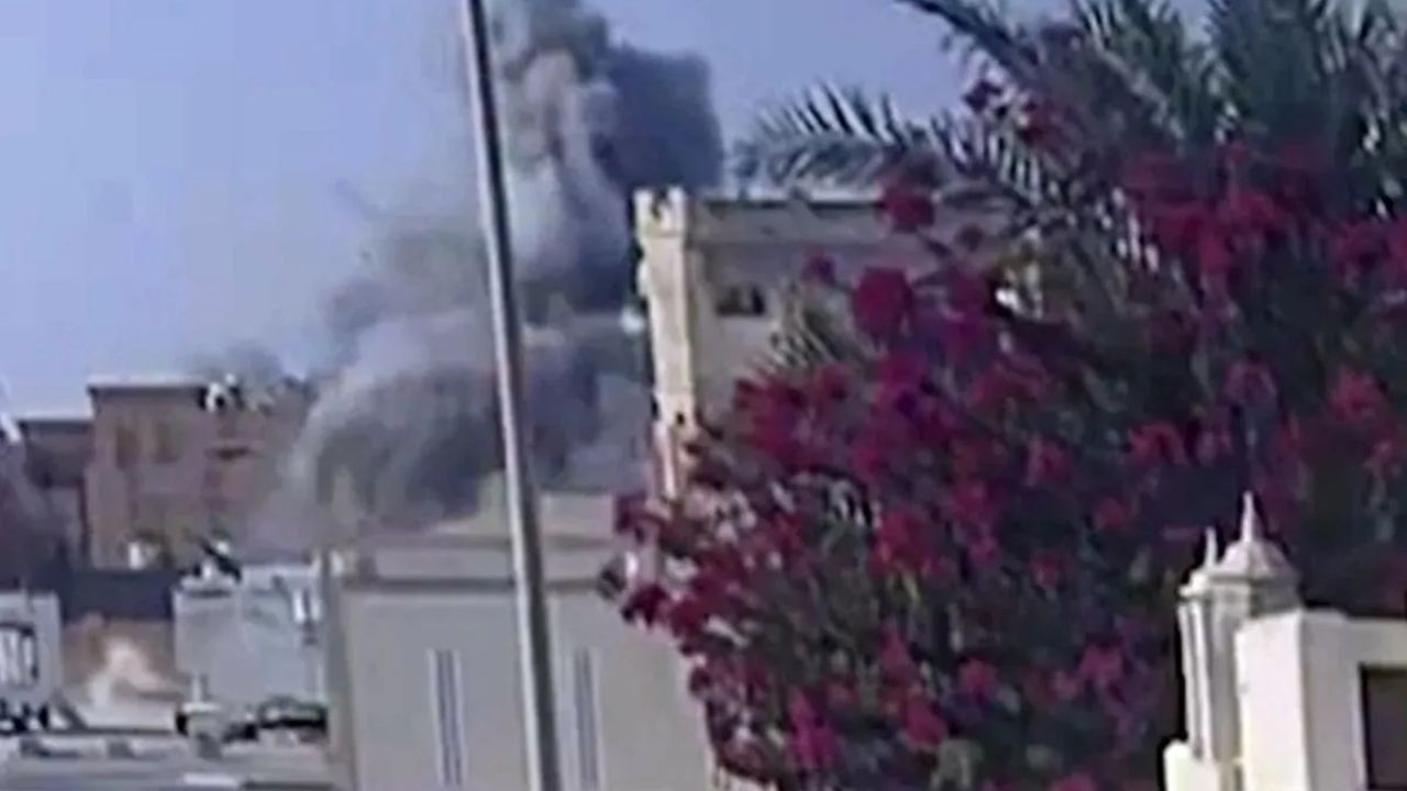 Ledakan di Doha, Qatar. <b>(ANTARA)</b>