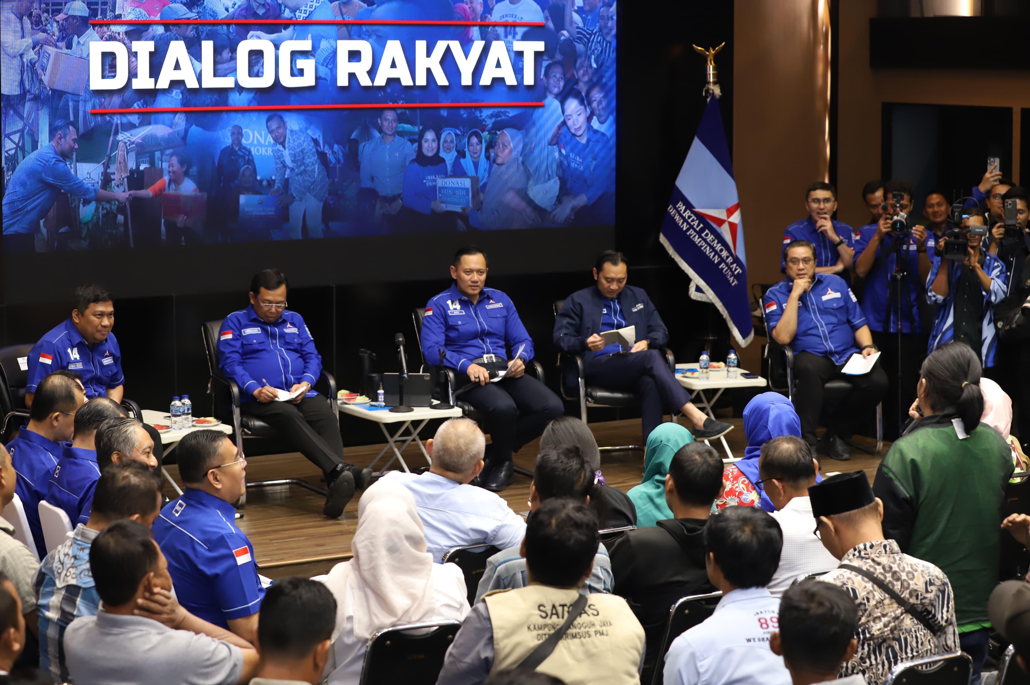 Demokrat gelar dialog rakyat <b>(Demokrat/ ntvnews.id)</b>