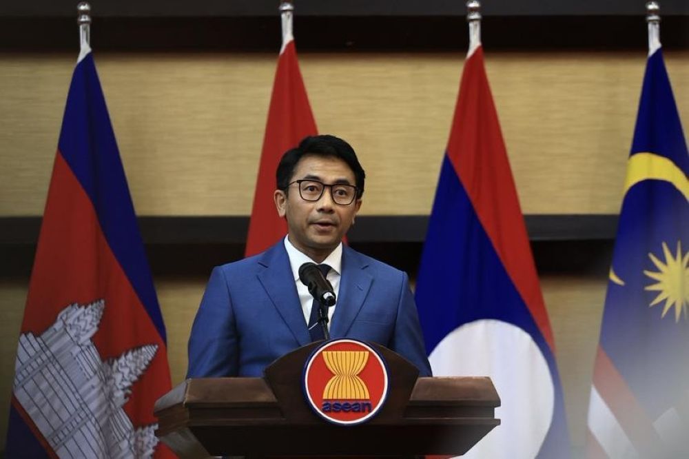 Direktur Sumber Daya Manusia (SDM) PT Pertamina (Persero) Andy Arvianto pada acara Conference on the Future of ASEAN Human Development 2025 di Gedung Sekretariat ASEAN, Jakarta, pada Rabu (10/9/2025). (Foto: Istimewa)