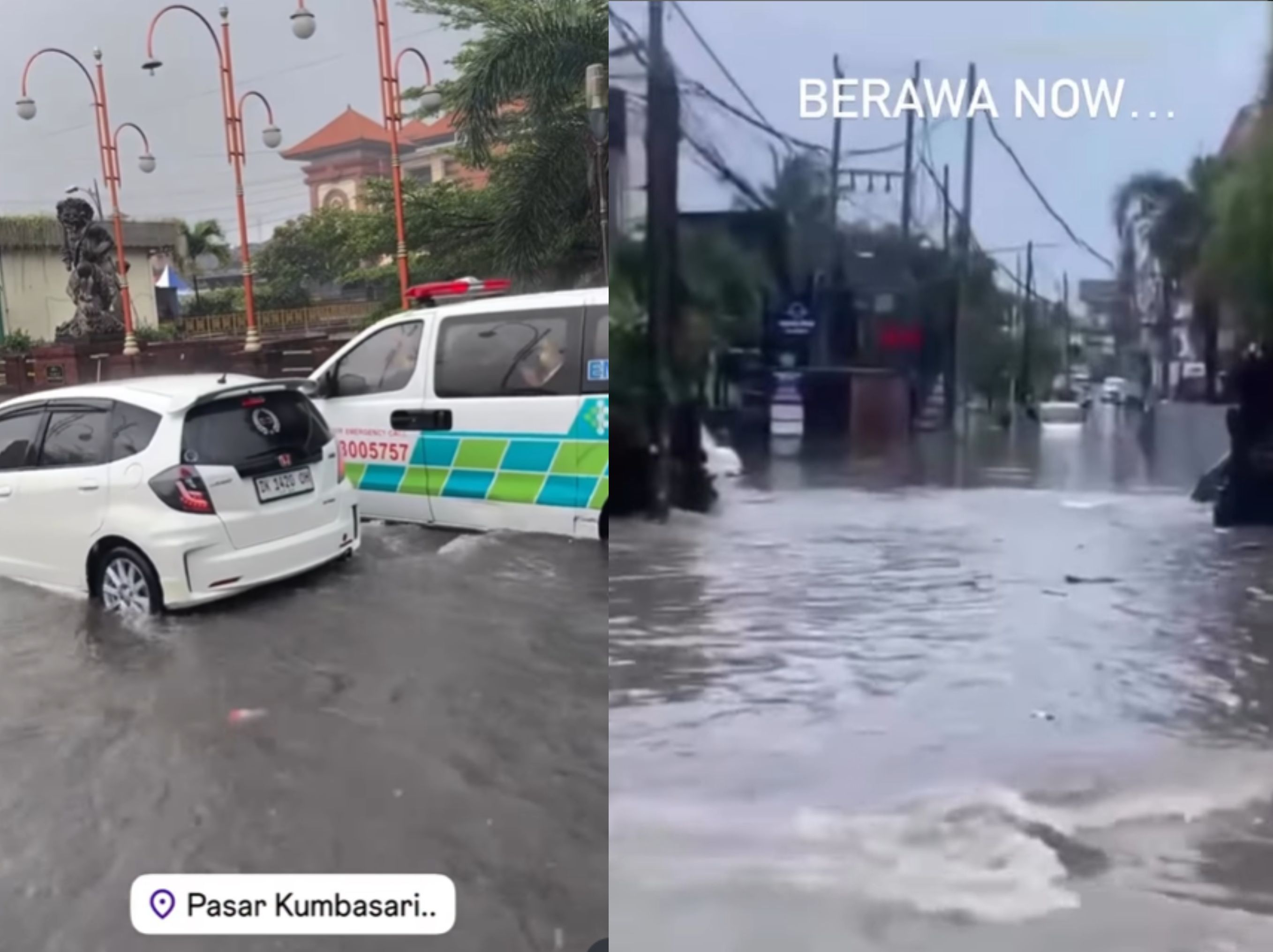 Denpasar Kembali Diterjang Banjir <b>(infodenpasar)</b>