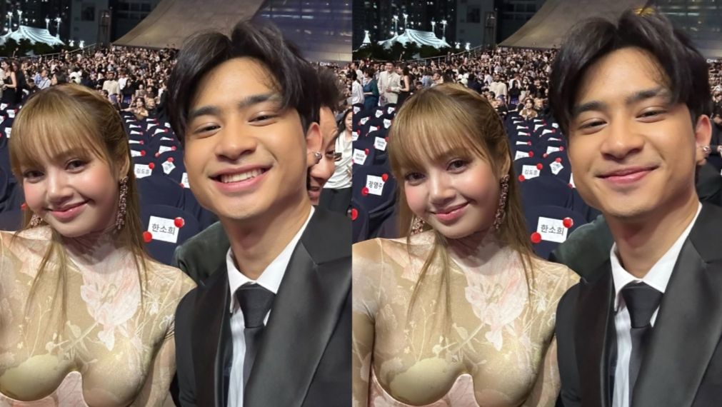 Devano Danendra foto bareng Lisa BLACKPINK di Busan Internasional Film Festival <b>(Instagram)</b>