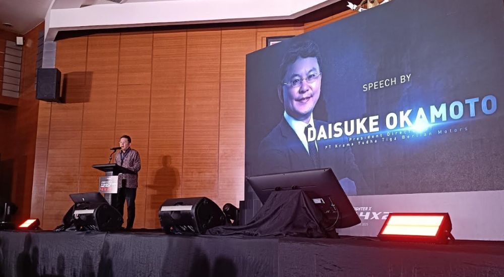 Presiden Director PT Krama Yudha Tiga Berlian Motors, Daisuke Okamoto. (Foto: Adiantoro/NTV)
