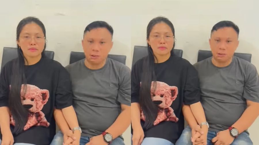 Anggota DPRD Gorontalo, Wahyudin Moridu dan istri. <b>(Instagram @mksinfo.official)</b>