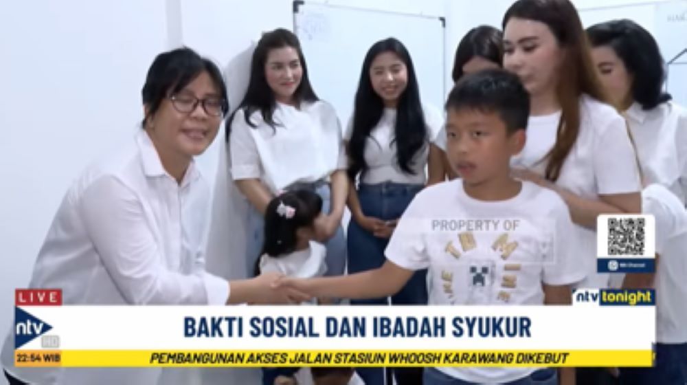 Keluarga besar NT Corporation mengunjungi Panti Asuhan Ester sebagai bentuk rasa syukur kepada Tuhan