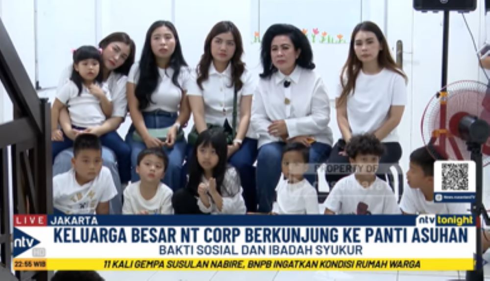 Keluarga besar NT Corporation mengunjungi Panti Asuhan Ester sebagai bentuk rasa syukur kepada Tuhan