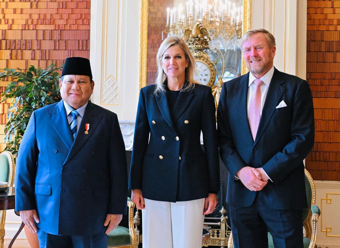 Prabowo Diterima Raja dan Ratu Belanda, Tegaskan Persahabatan Kedua Negara <b>(Sekretariat Presiden)</b>