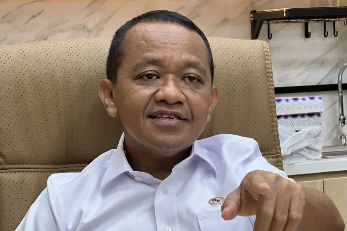 Menteri Energi dan Sumber Daya Mineral (ESDM) Bahlil Lahadalia. <b>(Antara)</b>