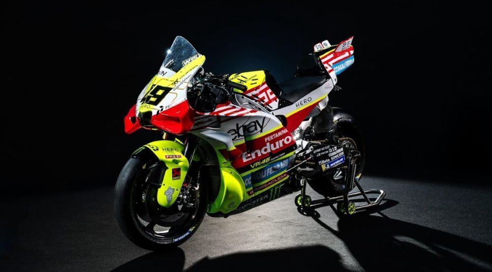 Pertamina Enduro VR46 Racing Team resmi memperkenalkan livery khusus edisi Indonesia dalam sebuah acara peluncuran di Jakarta, Selasa (30/9/2025). (Foto: Istimewa)